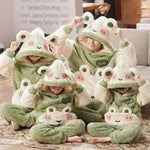 Coral Velvet Cute Cartoon Thick Pajamas - EX-STOCK CANADA