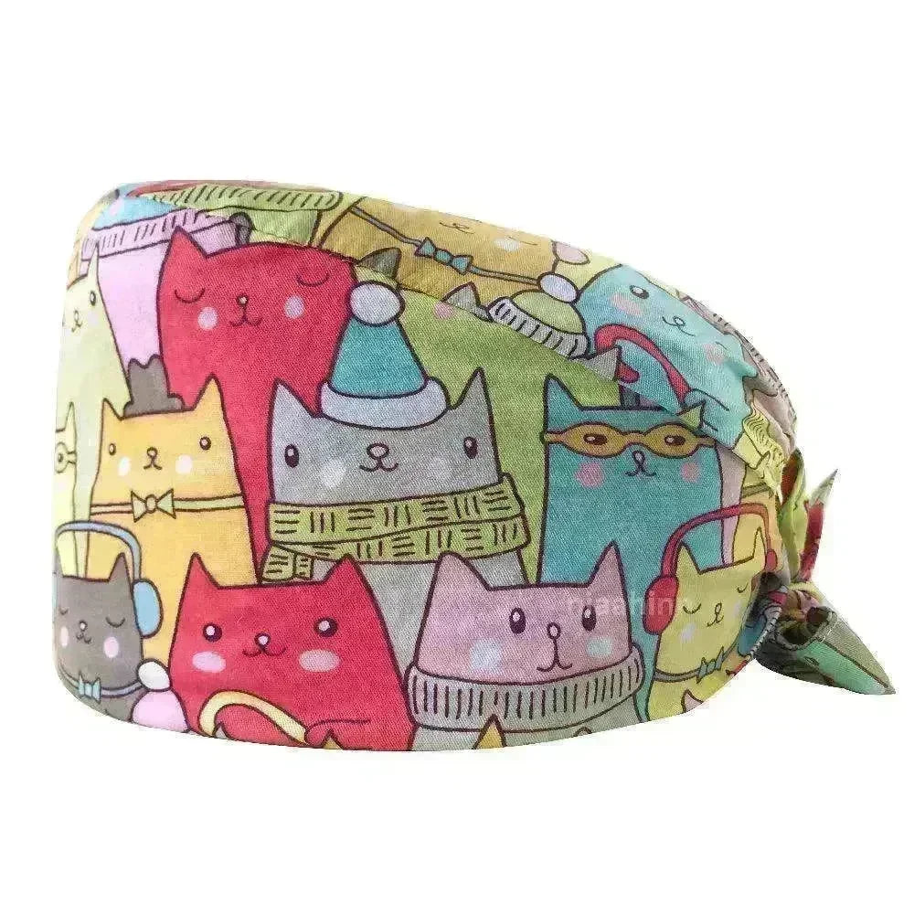 Cotton Surgical Unisex Doctor & Nurse Operating Room Caps - EX-STOCK CANADA