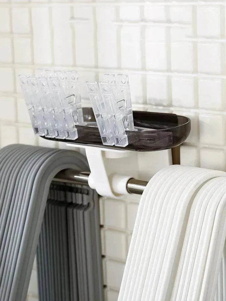 Electrodomésticos Creativos para el Hogar, Pequeñas Tiendas por Departamentos, Artículos de Uso Diario, Artículos de Uso Diario, Colgadores de Balcón que Ahorran Espacio - EX-STOCK Canada