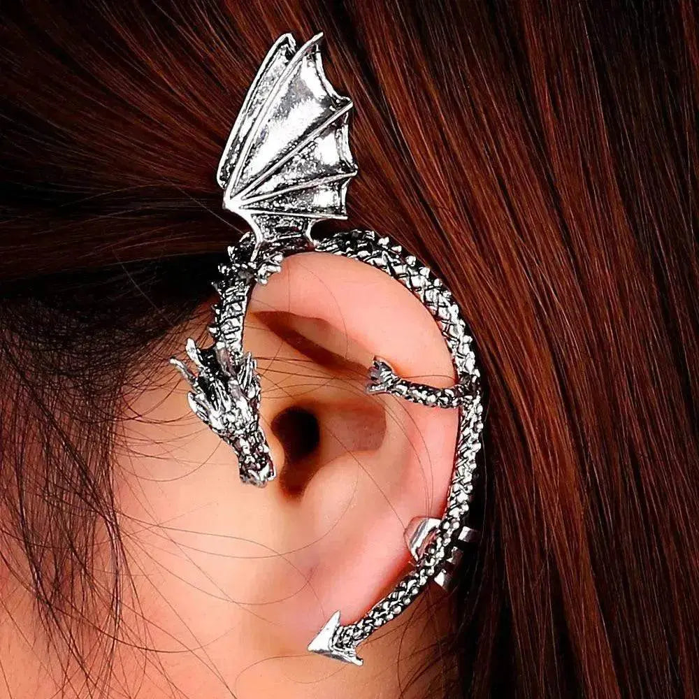 Creative Personality Flying Dragon Ear Clip Special Jewelry - EX-STOCK Canada