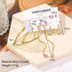 Creative Simple Retro Love Star Chain Ear rings Set - EX-STOCK Canada