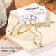 Creative Simple Retro Love Star Chain Ear rings Set - EX-STOCK Canada