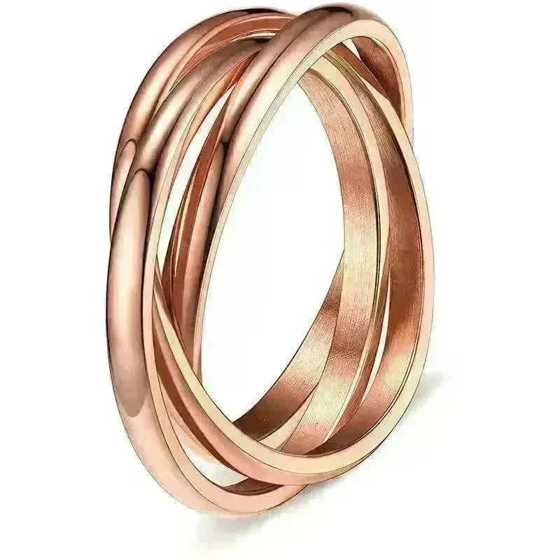 Creative Three-Rotating rings For Couple Personalized Anxiety Relief Rings - EX-STOCK CANADA