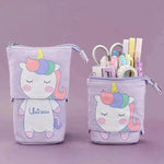 Creative student stationery canvas pencil bag - EX-STOCK Canada