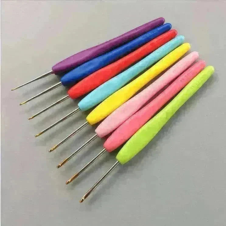 Crochet Tools Soft Plastic Handle Alumina Crochet - EX-STOCK CANADA
