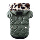 Cross-border pet supplies pet clothes dog clothes autumn and winter fur collar coat pet dog clothing EX-STOCK Canada 