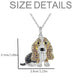 Cute Baggy Hound Pendant Necklace - EX-STOCK Canada