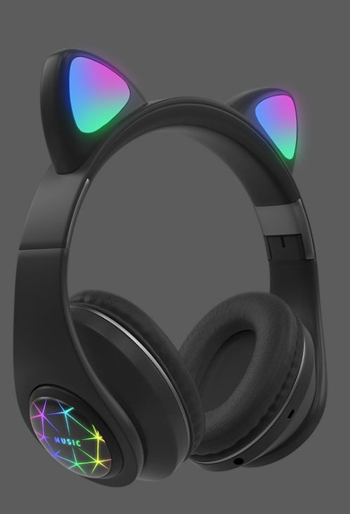Cute Cat Ear Bluetooth Headset EX-STOCK Canada 