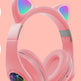 Cute Cat Ear Bluetooth Headset EX-STOCK Canada 