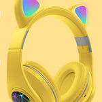 Cute Cat Ear Bluetooth Headset EX-STOCK Canada 