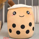 Cute Fruit Drink Plush Stuffed Soft Strawberry Milk Tea Plush Boba Tea Cup Toy Bubble Tea Pillow Cushion Kids Gift - EX-STOCK Canada