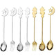 Cute Star and Moon 304 Stainless Steel Spoon and Fork Set for Coffee - EX-STOCK Canada
