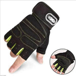 Cycling Gloves Half Finger Breathable Elastic for gym - EX-STOCK Canada