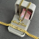 DIY Stainless Steel Nameplate Engraved Letter Pendant Necklace & Bracelet Set - EX-STOCK Canada