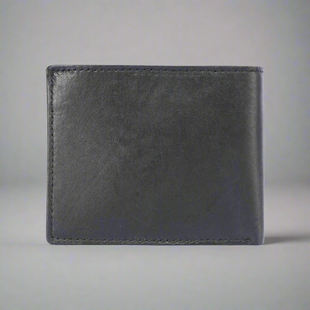Greenwood Leather Men’s Wallet. Top-Grain, 13-Card Slim Design EX-STOCK Canada 