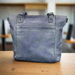 MET Two Handled Leather Sack Handbag 