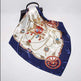 Digital Printed Square Silk Scarf EX-STOCK Canada 