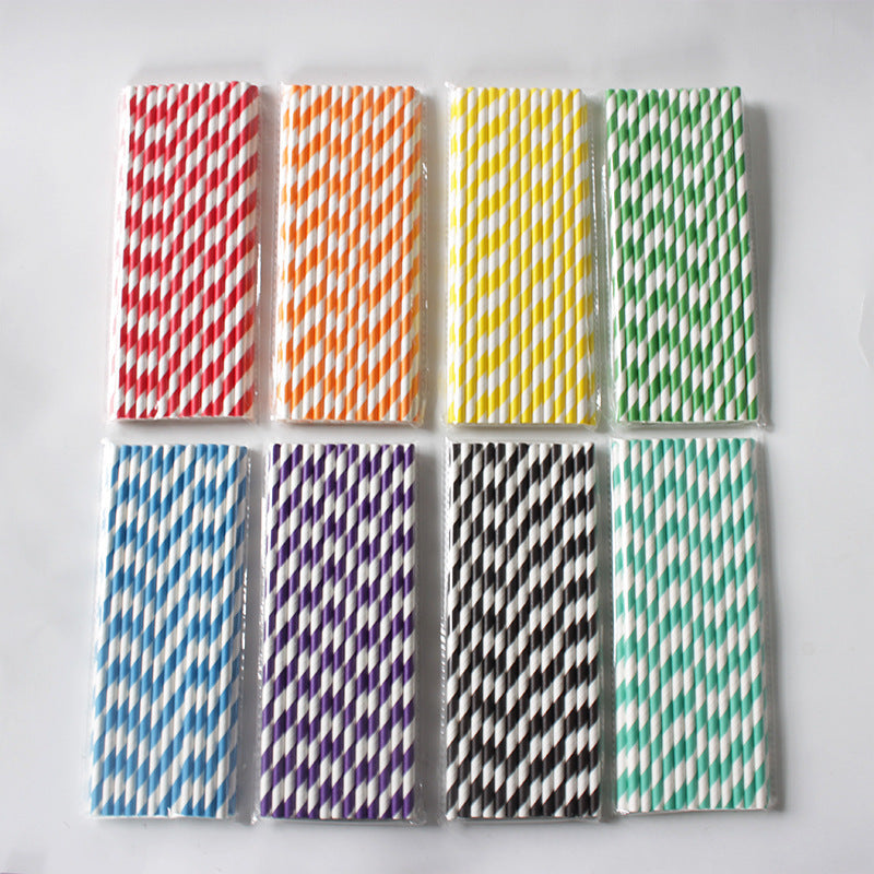 Disposable paper straws EX-STOCK Canada 