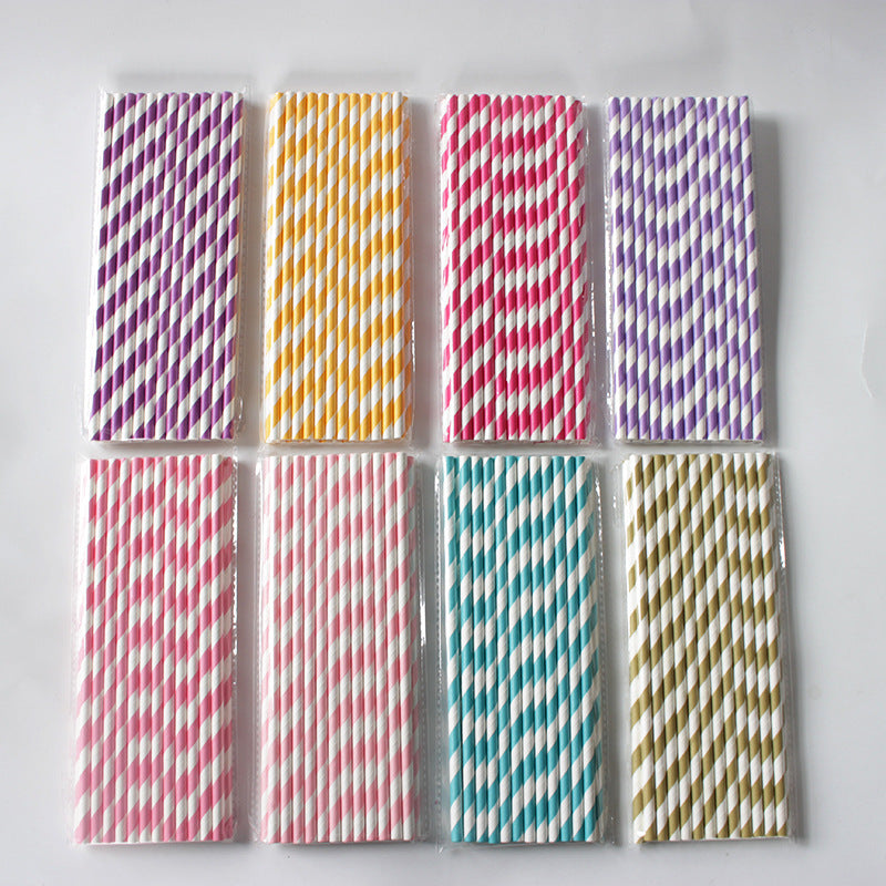 Disposable paper straws EX-STOCK Canada 
