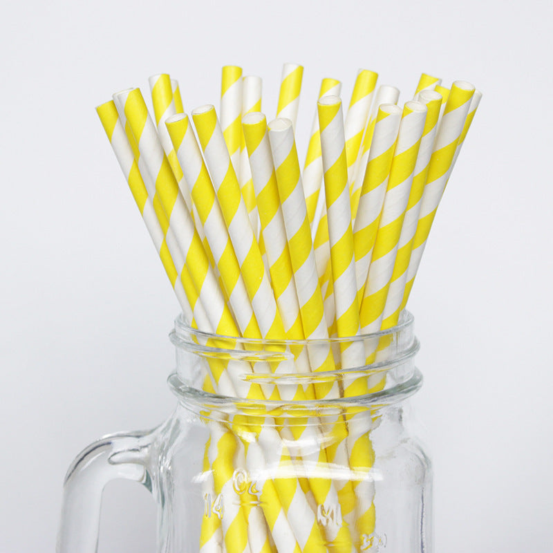Disposable paper straws EX-STOCK Canada 