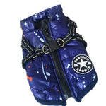 Dog Clothes Chest Back Integrated Cotton Vest Pet Cotton Clothes Winter Clothes EX-STOCK Canada 