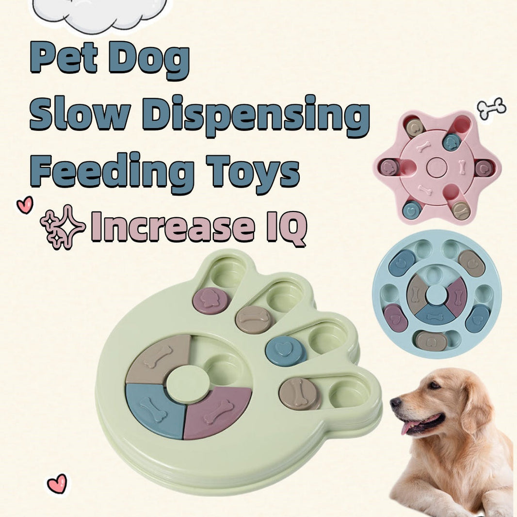 Dog Puzzle Toys Increase IQ Interactive Slow Dispensing Feeding Dog Training Games Feeder For Small Medium Dog Pet Training Toy EX-STOCK Canada 
