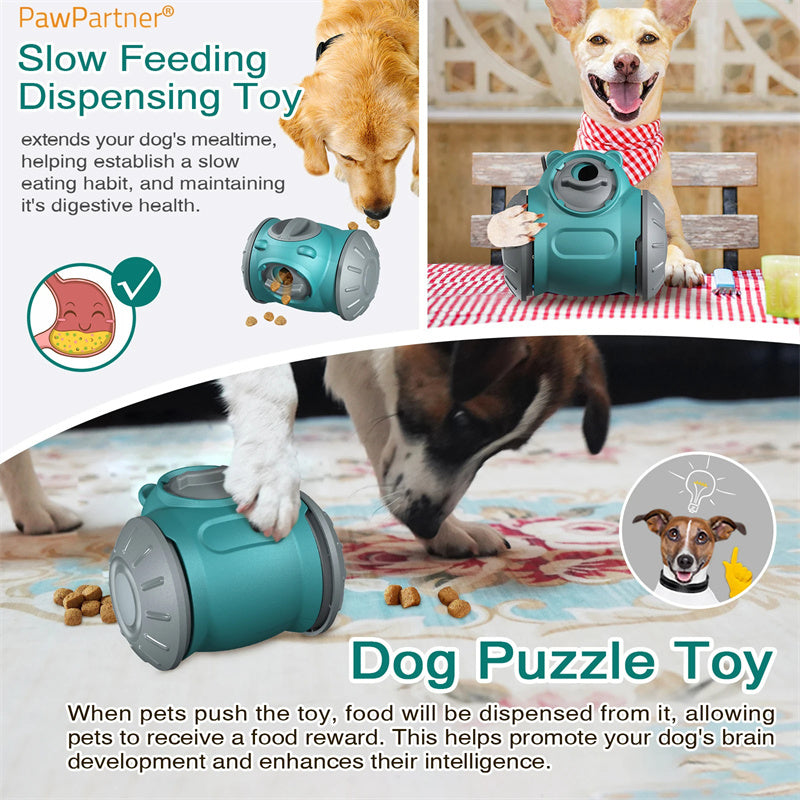 Dog Tumbler Toys Increases Pet IQ Interactive Slow Feeder For Small Medium Dogs Cat Training Balance Car Feeder Pet Toy Pet Products EX-STOCK Canada 