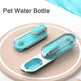 Dog Water Bottle Foldable Dog Water Dispenser For Outdoor Walking Portable Leak Proof Pet Water Bottle For Travel Dog Pet Products - EX-STOCK Canada