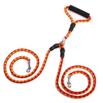 Double-Ended Traction Rope For Walking The Dog Hand-Double-Ended Traction Rope One Plus Two Leash Collar Pet Supplies Dog Collar EX-STOCK Canada 