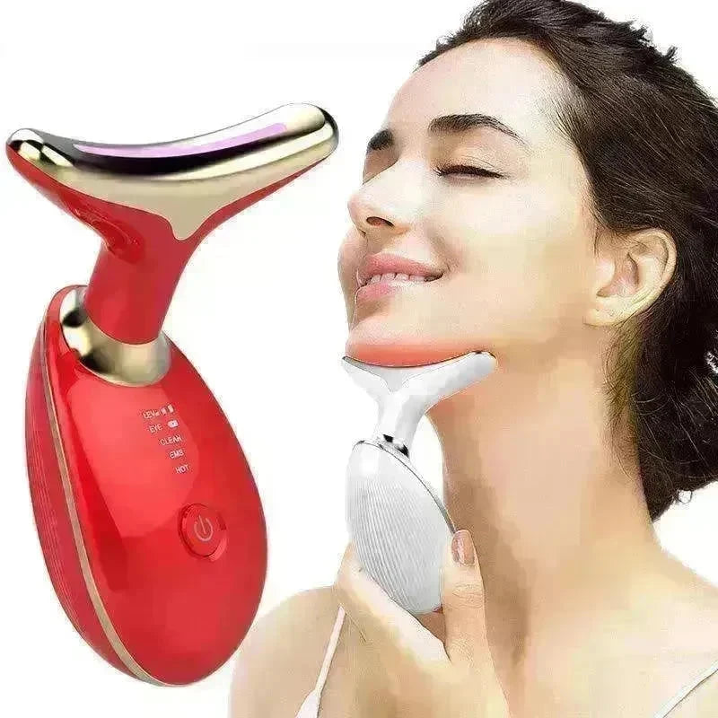 EMS Neck Lifting & Tightening Device, LED Photon Beauty - EX-STOCK CANADA