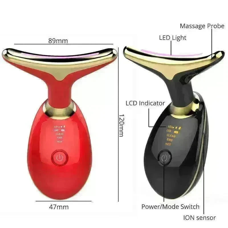 EMS Neck Lifting & Tightening Device, LED Photon Beauty - EX-STOCK CANADA