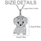 Eco-friendly Zinc Alloy Die Casting Puppy Pendant Necklace - EX-STOCK Canada
