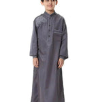 Elegante niño pequeño árabe Dubái Medio Oriente adolescente niño Jalabiya ArabBoy Kaftan Galabia - EX-STOCK Canada