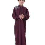 Elegante niño pequeño árabe Dubái Medio Oriente adolescente niño Jalabiya ArabBoy Kaftan Galabia - EX-STOCK Canada