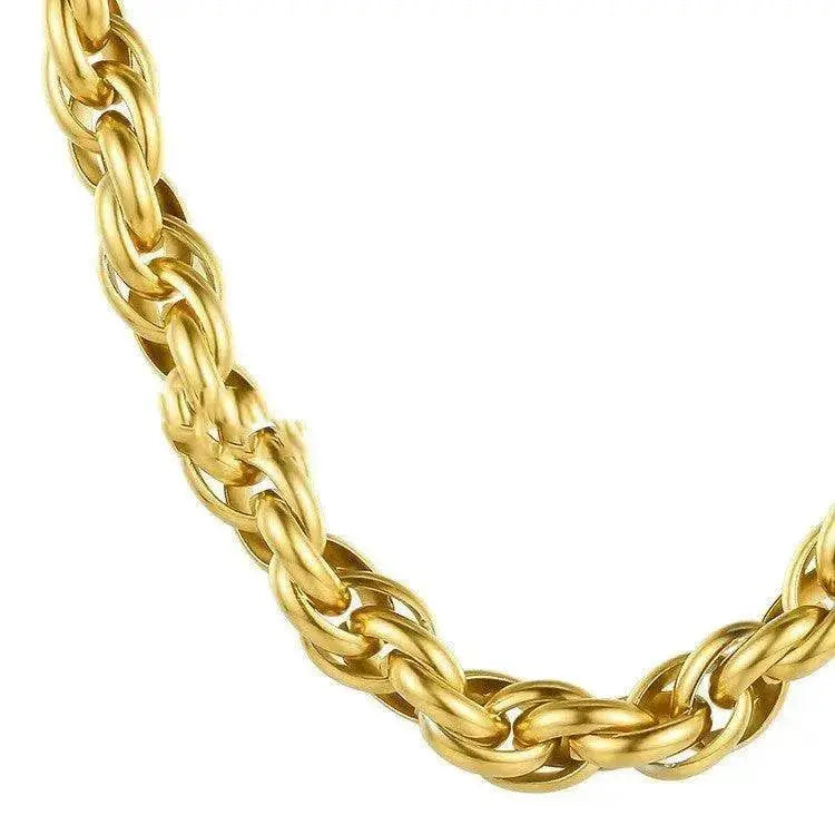 Europe And The United States Popular Exaggerated Hemp Thick Chain - EX-STOCK Canada