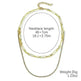 European And American Accessories Stitching Mixed Color Zircon Necklace - EX-STOCK CANADA