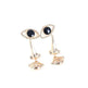 Exaggerated Long Retro Nose Lips Eye Dangle Earrings - EX-STOCK Canada