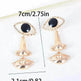Exaggerated Long Retro Nose Lips Eye Dangle Earrings - EX-STOCK Canada