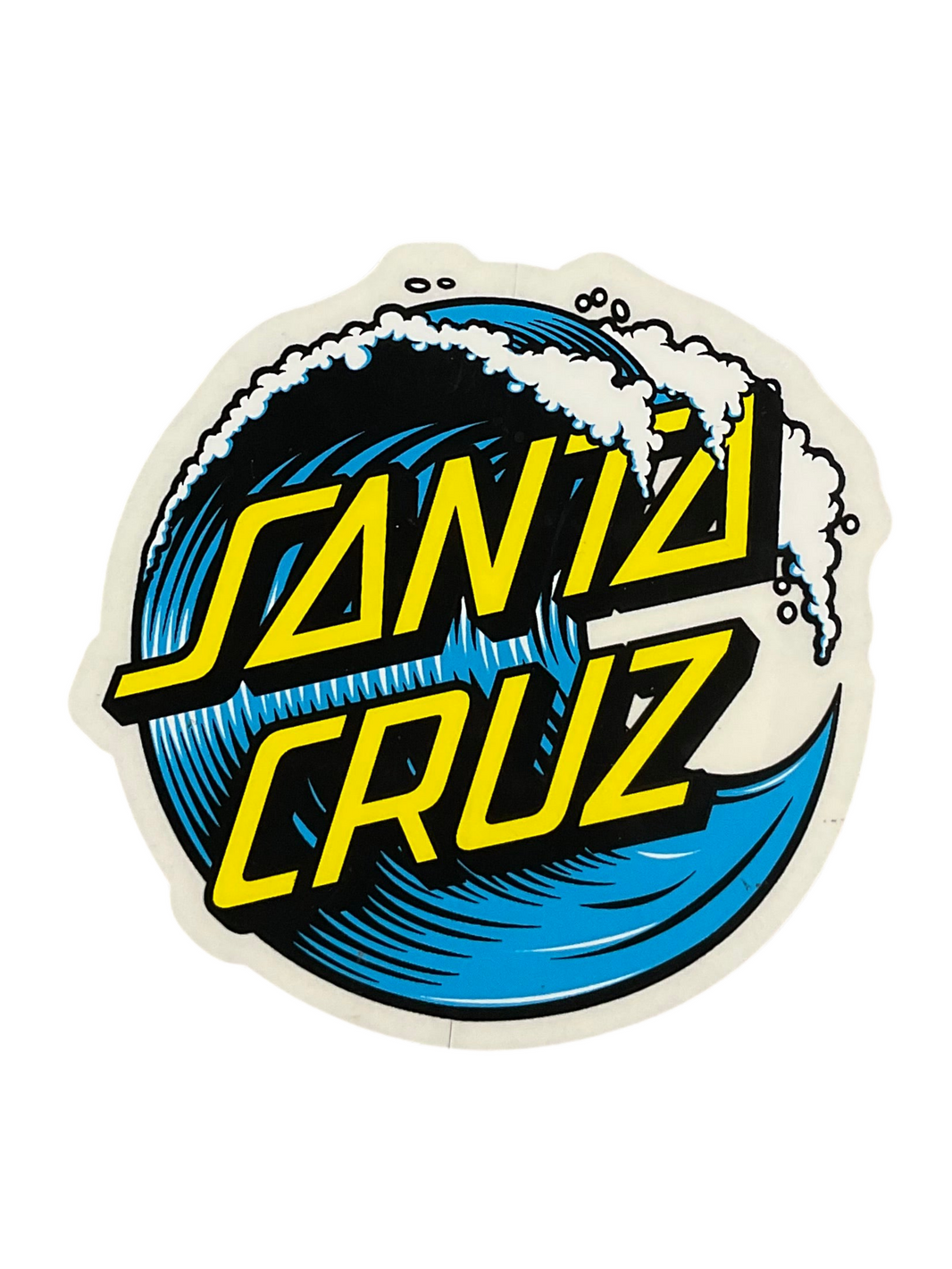 Santa Cruz Wave Dot 3" Sticker - EX-STOCK Canada