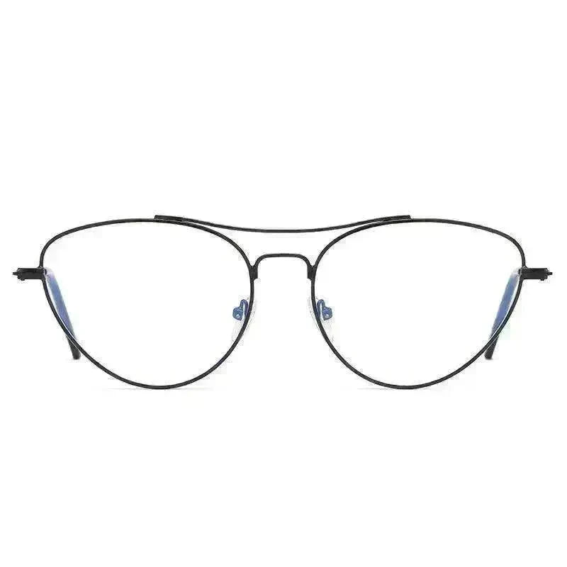 Fashion Cat Eye Plain Glasses Women's Anti-blue Light - EX-STOCK CANADA