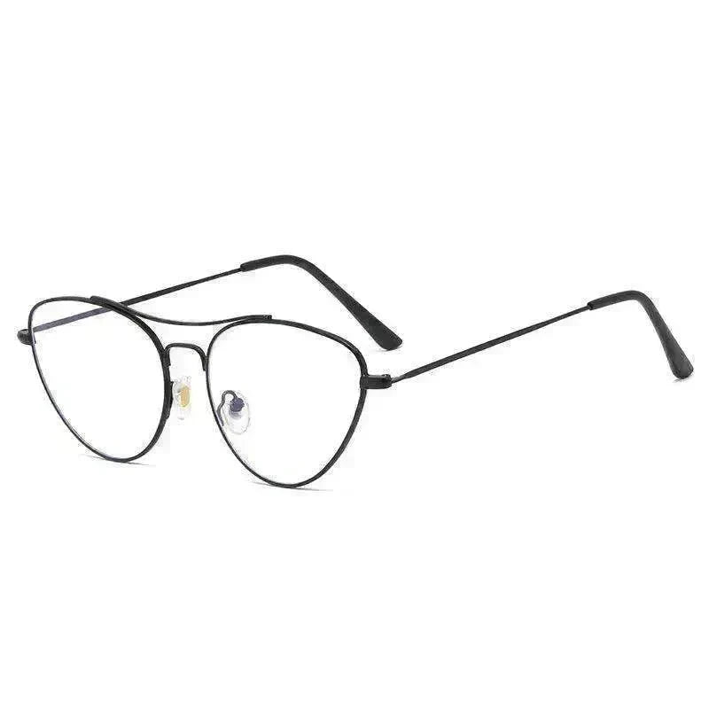 Fashion Cat Eye Plain Glasses Women's Anti-blue Light - EX-STOCK CANADA