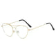 Fashion Cat Eye Plain Glasses Women's Anti-blue Light - EX-STOCK CANADA