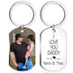 Fashion Color Electroplating Printing Stainless Steel Keychain - EX-STOCK Canada