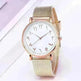 Fashion Creative Quartz Watches Couple Watches Digital Mesh Band Watches - EX-STOCK CANADA