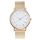 Fashion Creative Quartz Watches Couple Watches Digital Mesh Band Watches - EX-STOCK CANADA