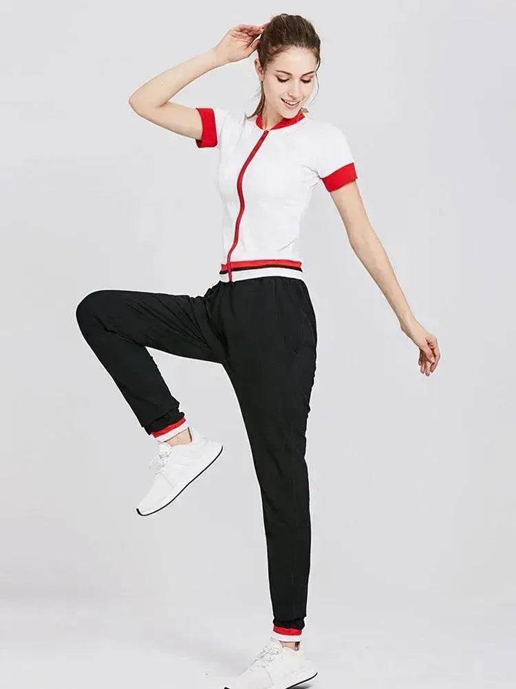 Tenue de sport de mode pour femmes, course en plein air, gym, ensemble de sport - EX-STOCK Canada