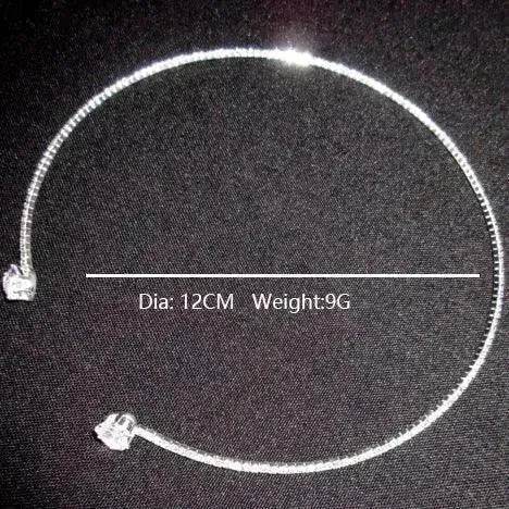 Fashion Jewelry Heart-shaped Zircon Collar Light Luxury Rhinestone Necklace Women's Jewelry - EX-STOCK Canada