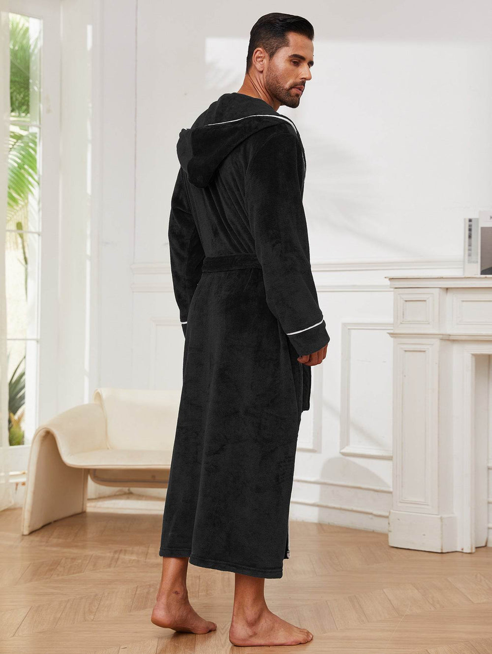 Fashion Men's Flannel Bathrobe Pajamas Women  EX-STOCK CANADA