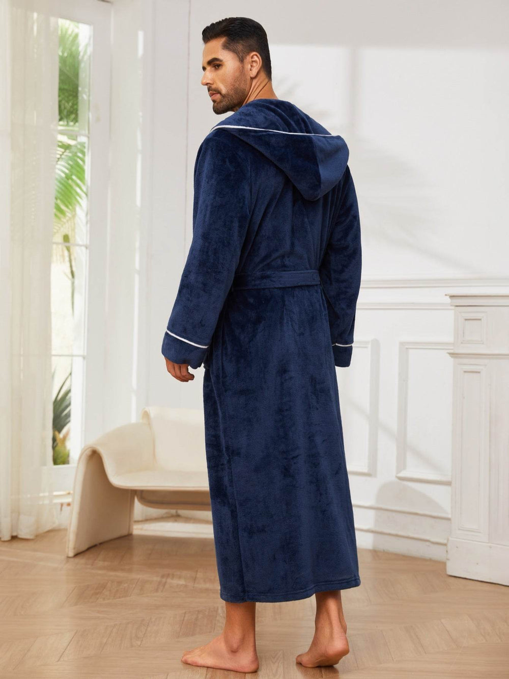 Fashion Men's Flannel Bathrobe Pajamas Women  EX-STOCK CANADA