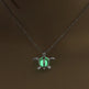 Fashion Moon Natural Glowing Stone Healing Necklace Women Gift Charm Luminous Pendant Necklace Jewelry - EX-STOCK Canada